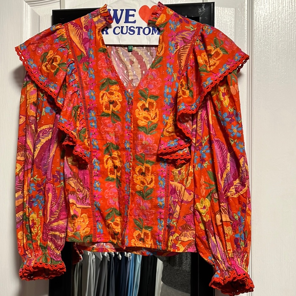 Farm Rio blouse